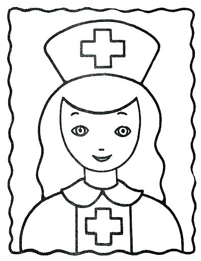 395x512 Nurse Coloring Page Nurse Coloring Pages From Coloring Pages Post