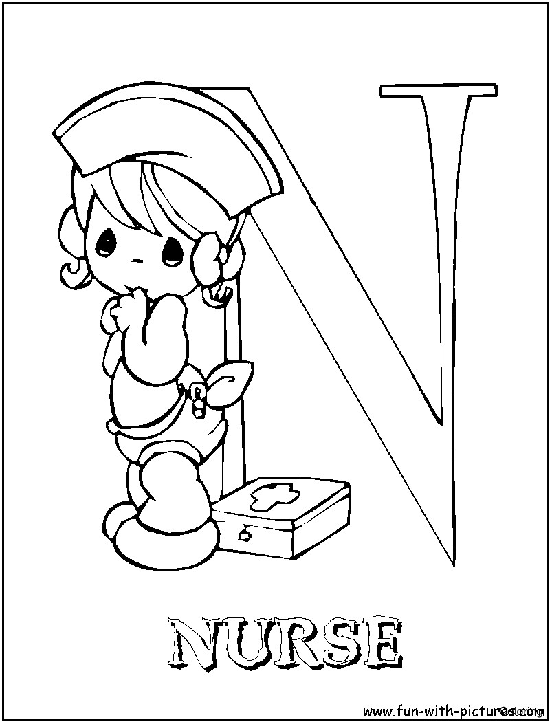 800x1050 Revealing Nursing Coloring Pages Nurse Page Free Printable