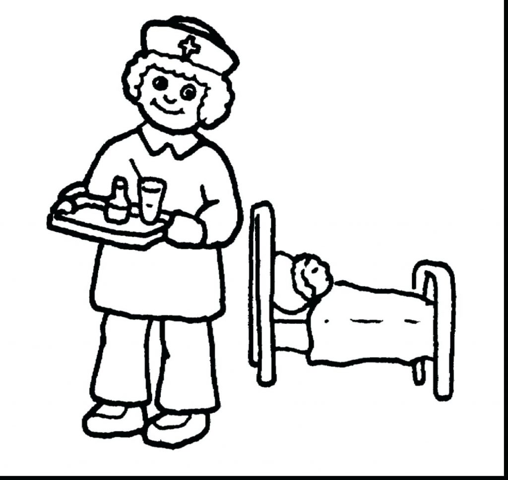 1024x968 Coloring Pages Nurse Coloring Pages Brilliant Doctor And Nurses