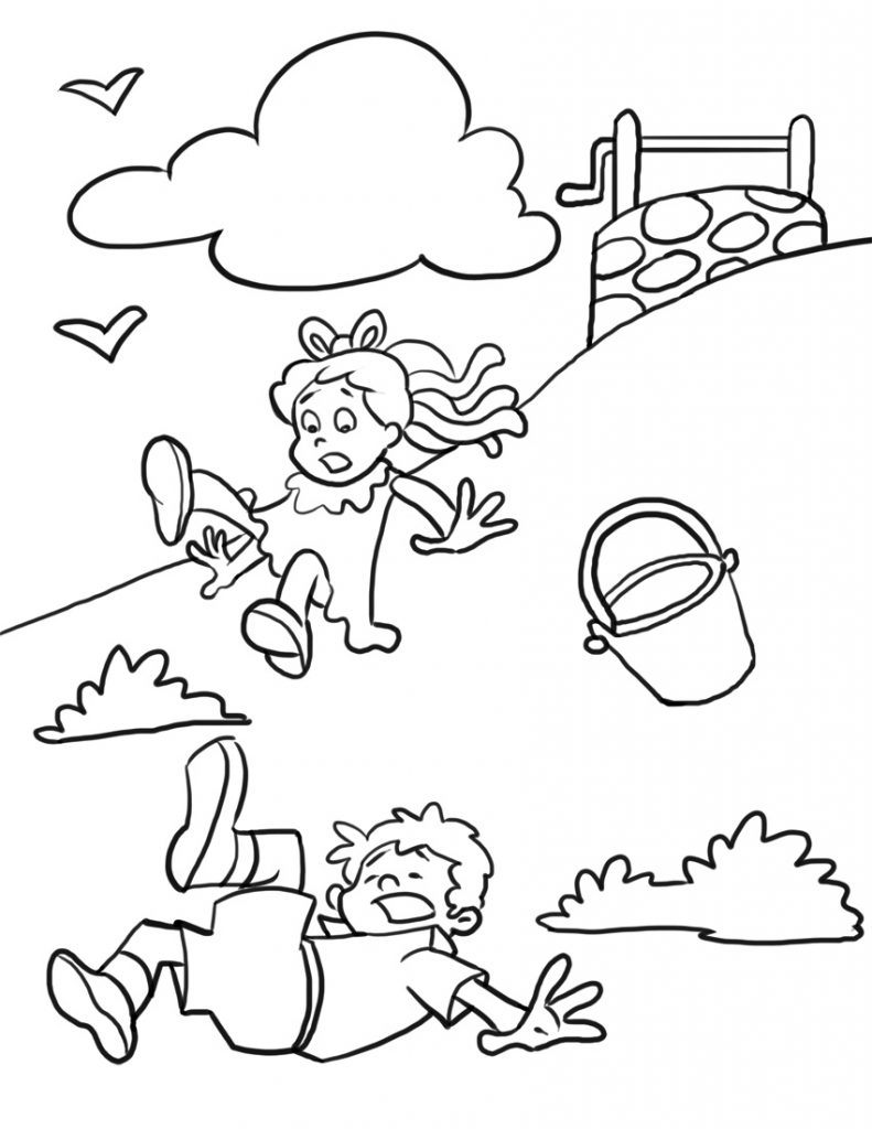 791x1024 Free Printable Nursery Rhyme Coloring Pages