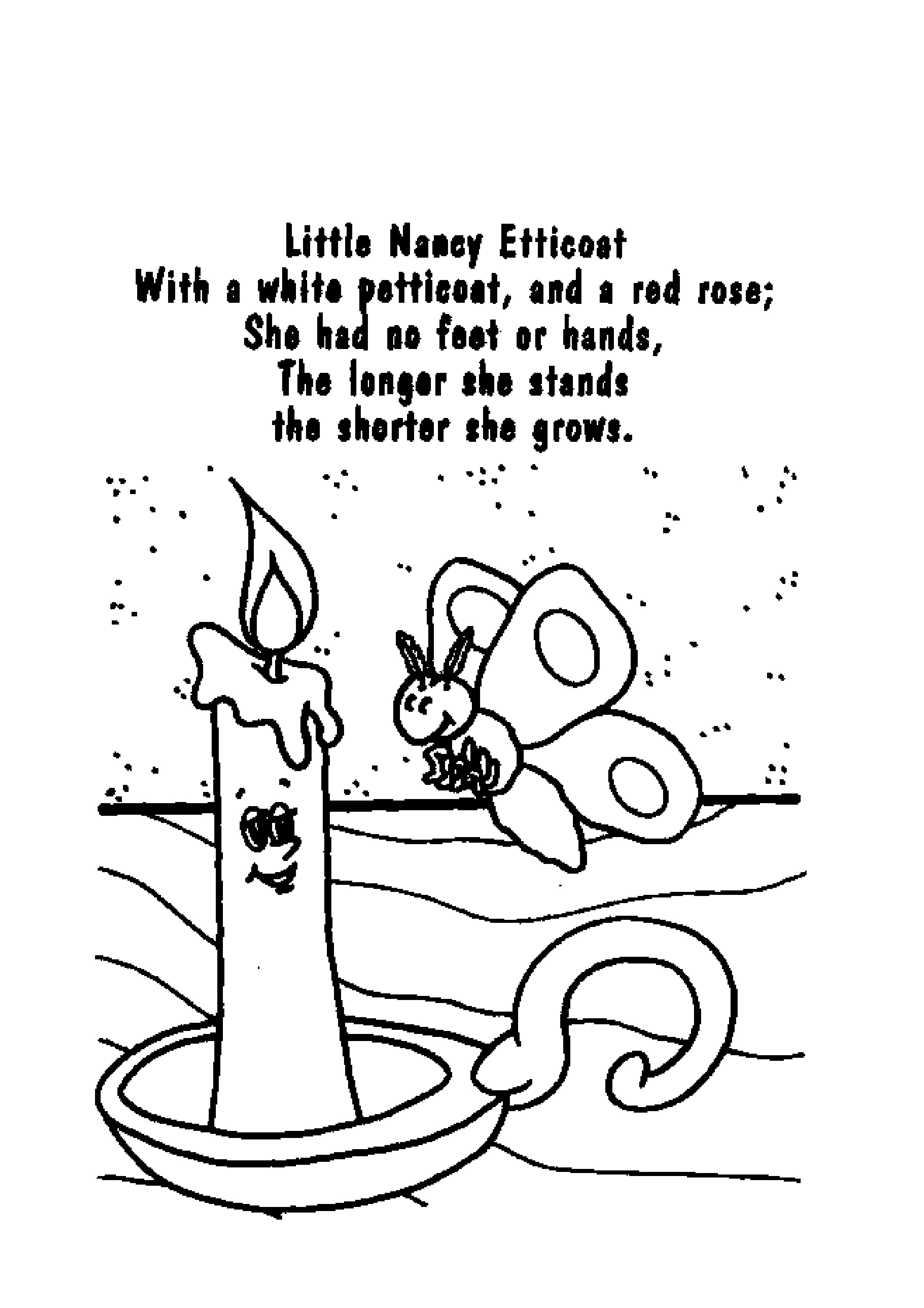 2479x3508 Nursery Rhyme Coloring Pages Gallery