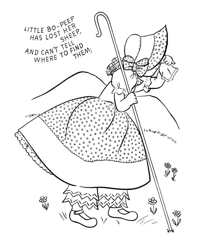 670x820 Nursery Rhymes Coloring Page For Kids Nursery Rhyme Coloring Page