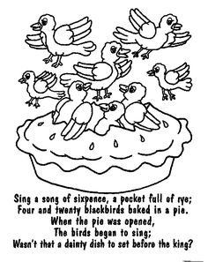 236x297 Free Nursery Rhyme Coloring Pages Nursery Rhymes