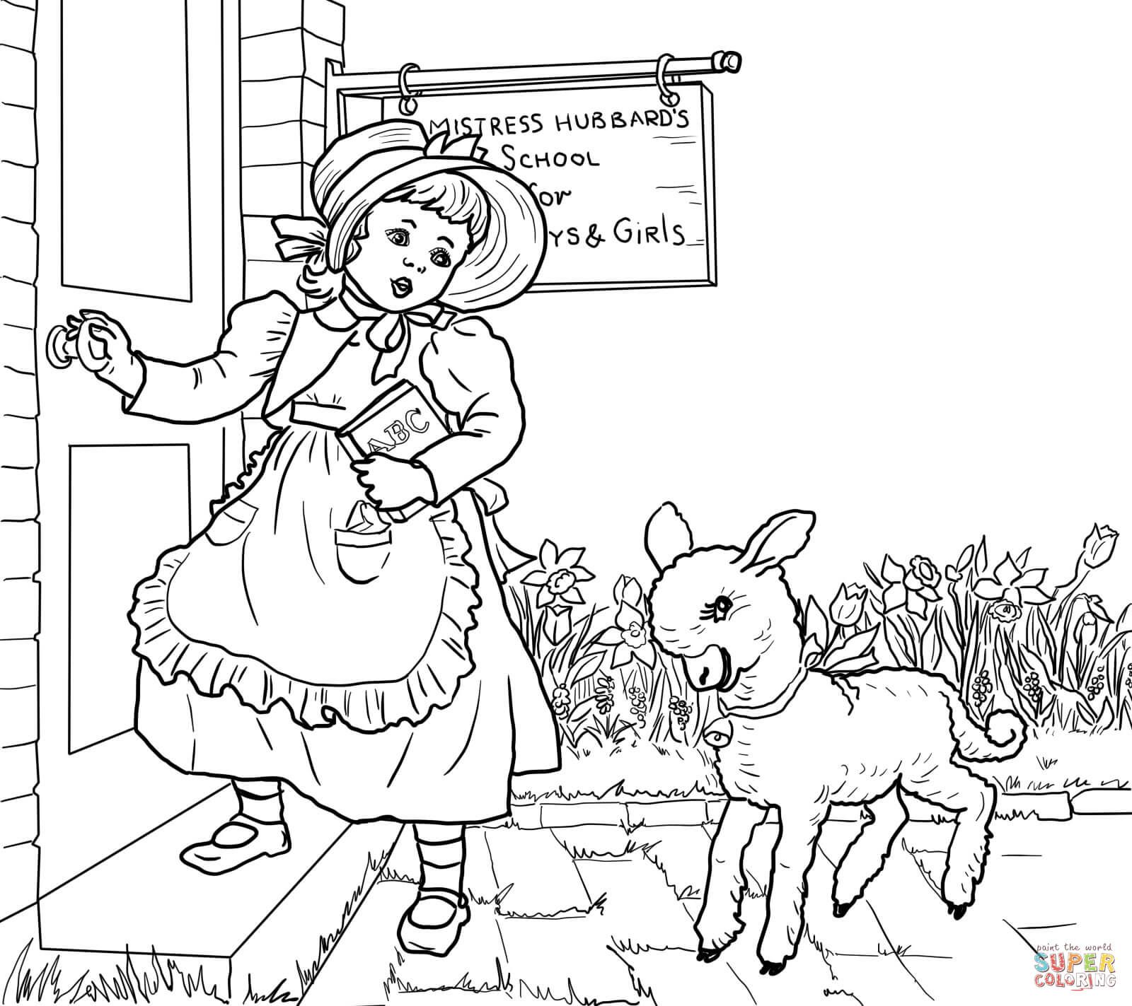 Nursery Rhymes Printables Coloring Pages at GetDrawings | Free download