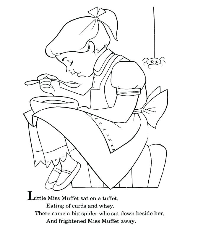 670x820 Nursery Rhyme Coloring Pages Free Printable Nursery Rhymes