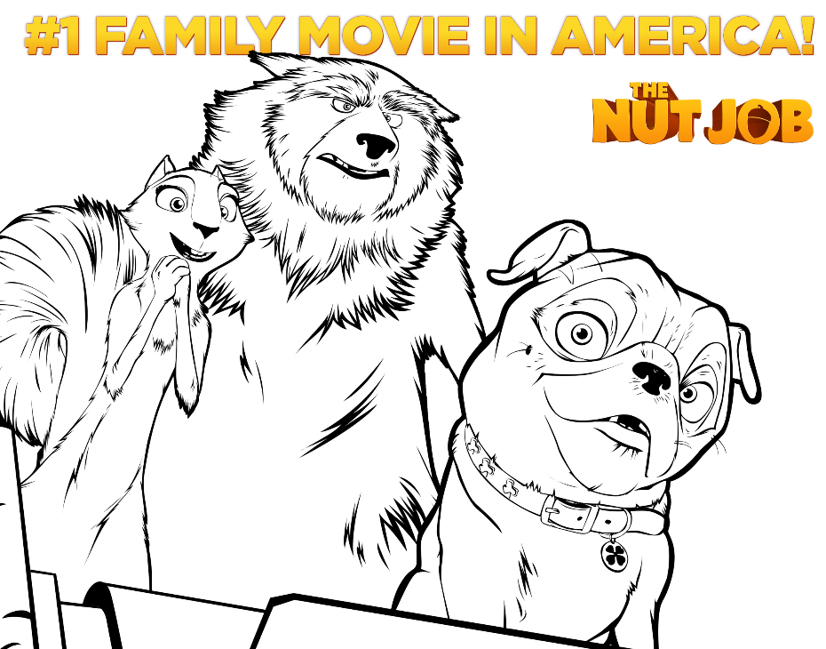 930x730 Nut Job Printables