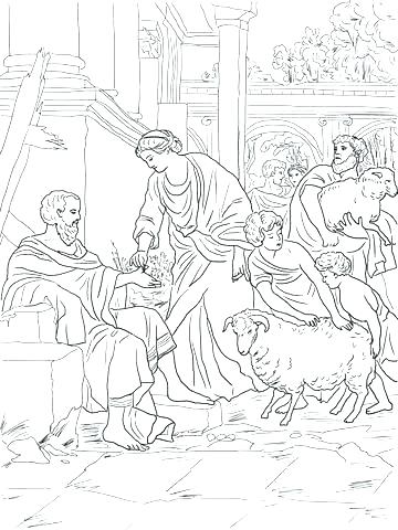 360x480 Job Coloring Pages