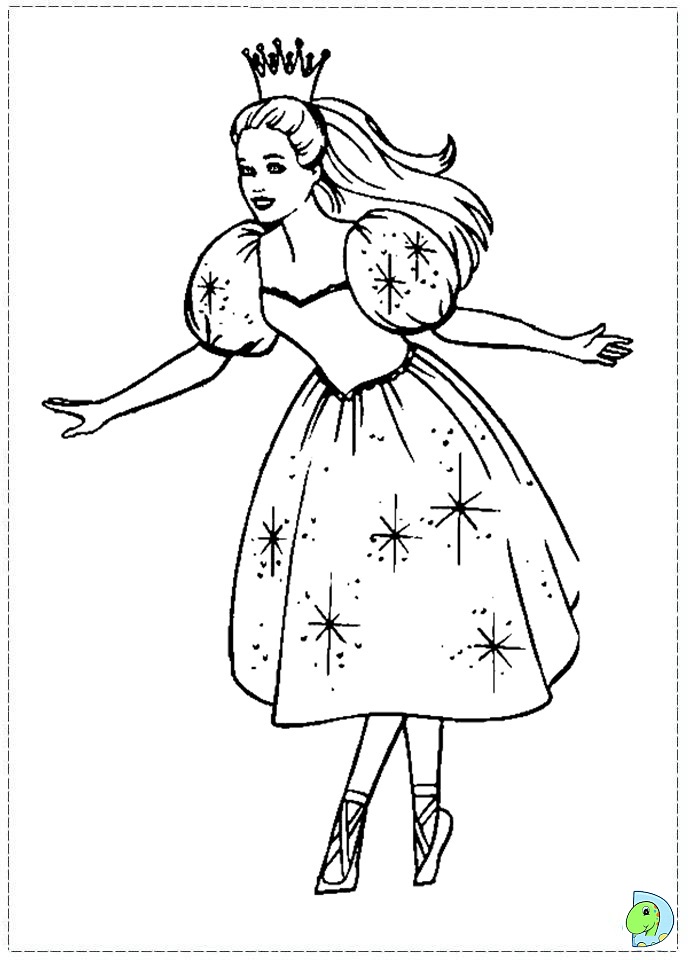 691x960 Nutcracker Ballet Coloring Pages