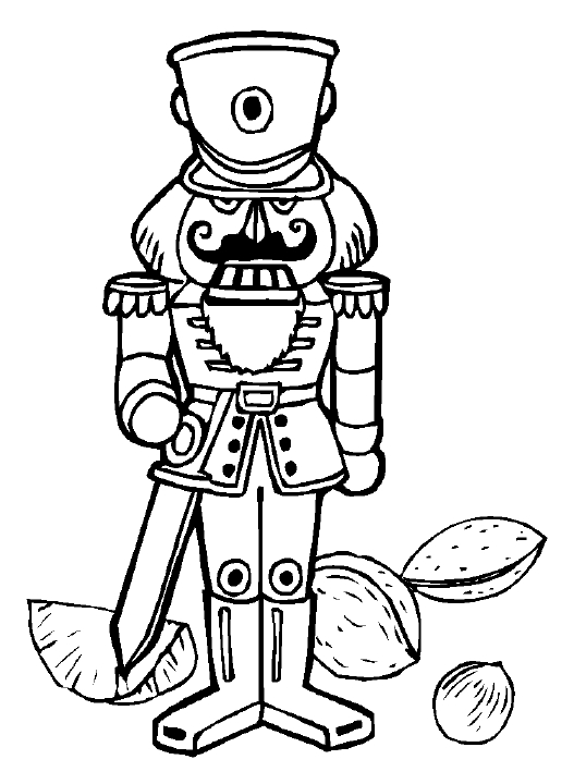 527x720 Nutcracker Coloring Pages Nutcracker Coloring Page