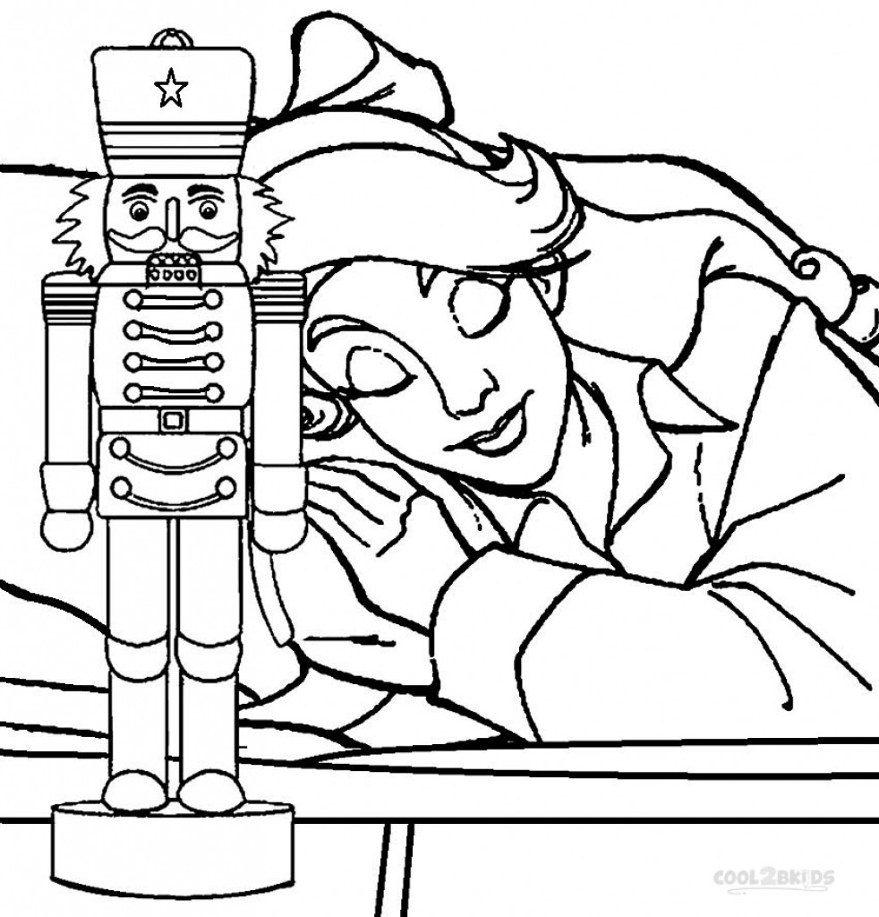 982x1024 Printable Nutcracker Coloring Pages For Kids