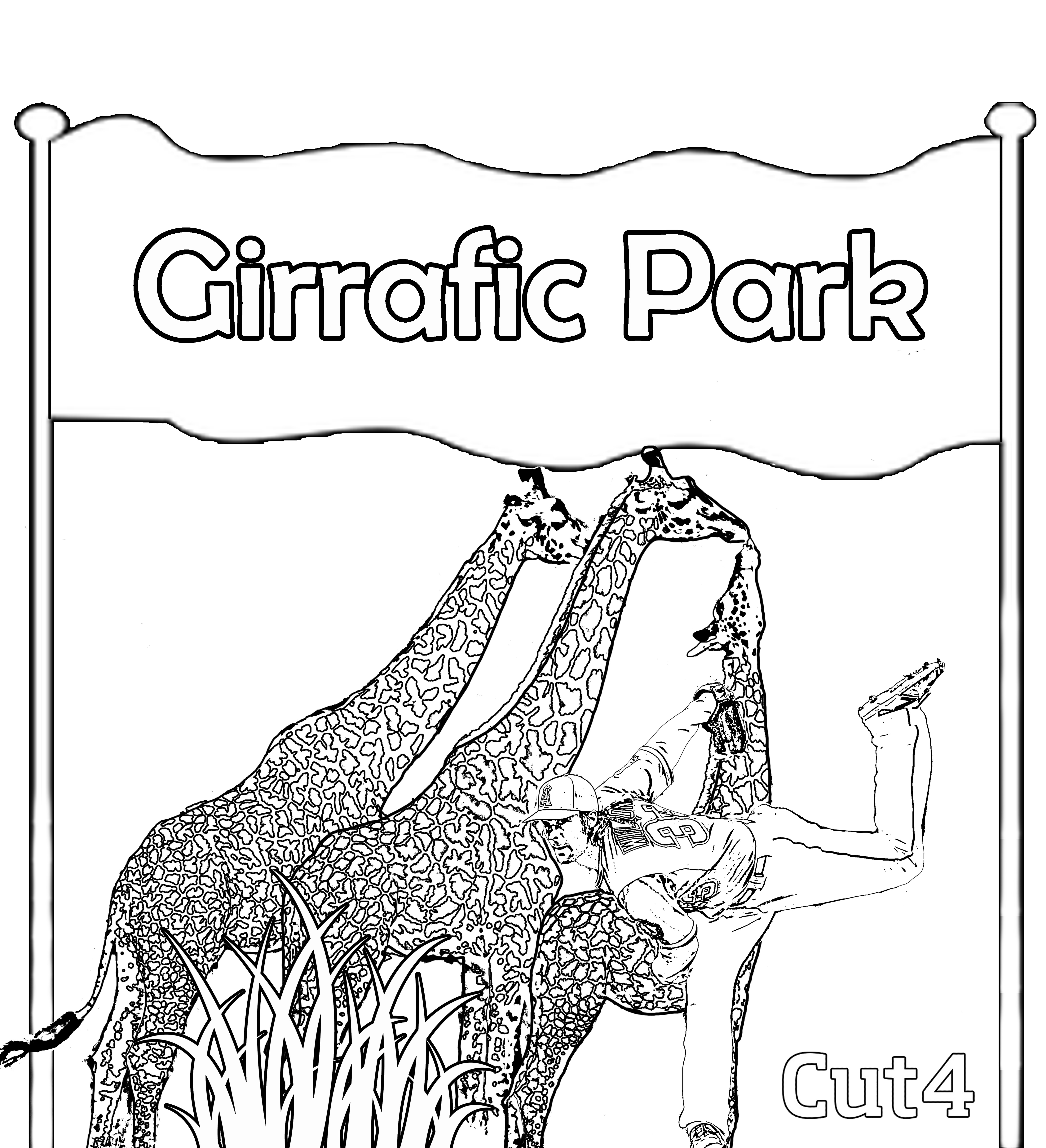 5467x6000 Printable L A Angels Coloring Book Pages