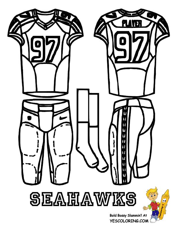 612x792 Best Fearless Free Football Coloring Pages! Images