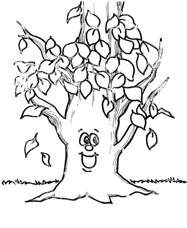 600x733 Leaf Coloring Pages For Adults Icontent