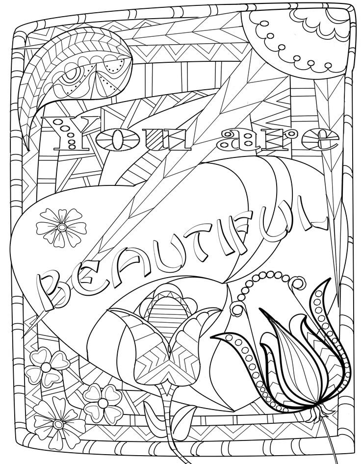 Oasis Coloring Pages