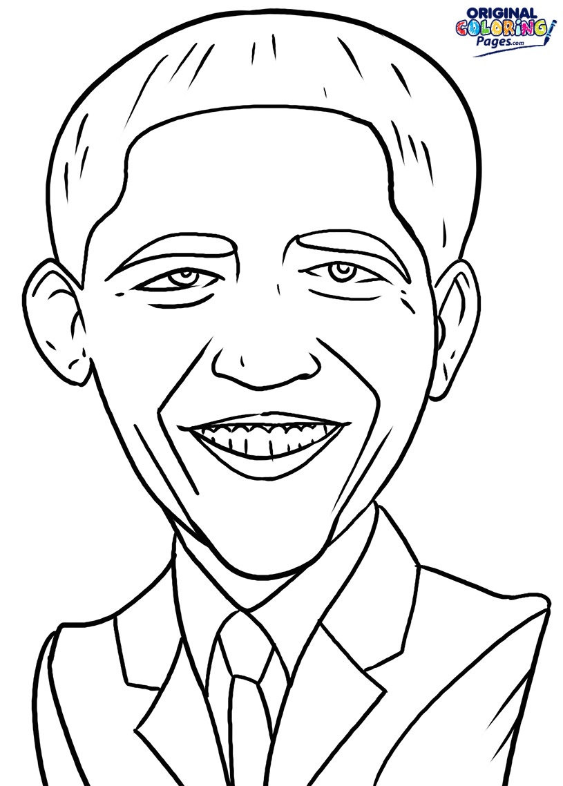815x1138 Barack Obama Coloring Pages Printable