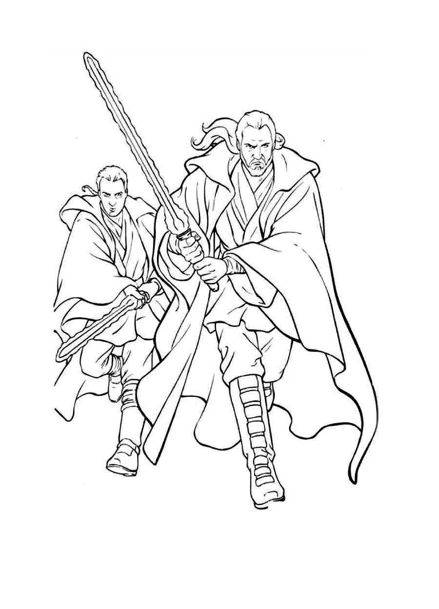 900x1247 Star Wars Coloring Pages For You Magnificent Obi Wan
