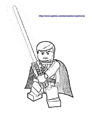 309x400 All About Lego Lego Star Wars Coloring Pages Obiwan Lego Star