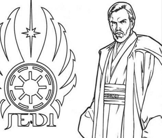 531x451 Darth Maul Sonde Coloring Page