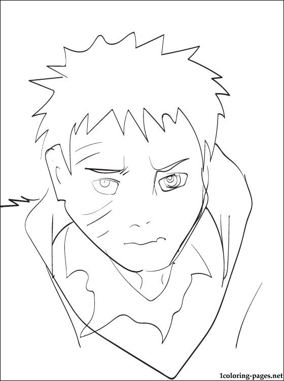 Obito Coloring Pages at GetDrawings | Free download