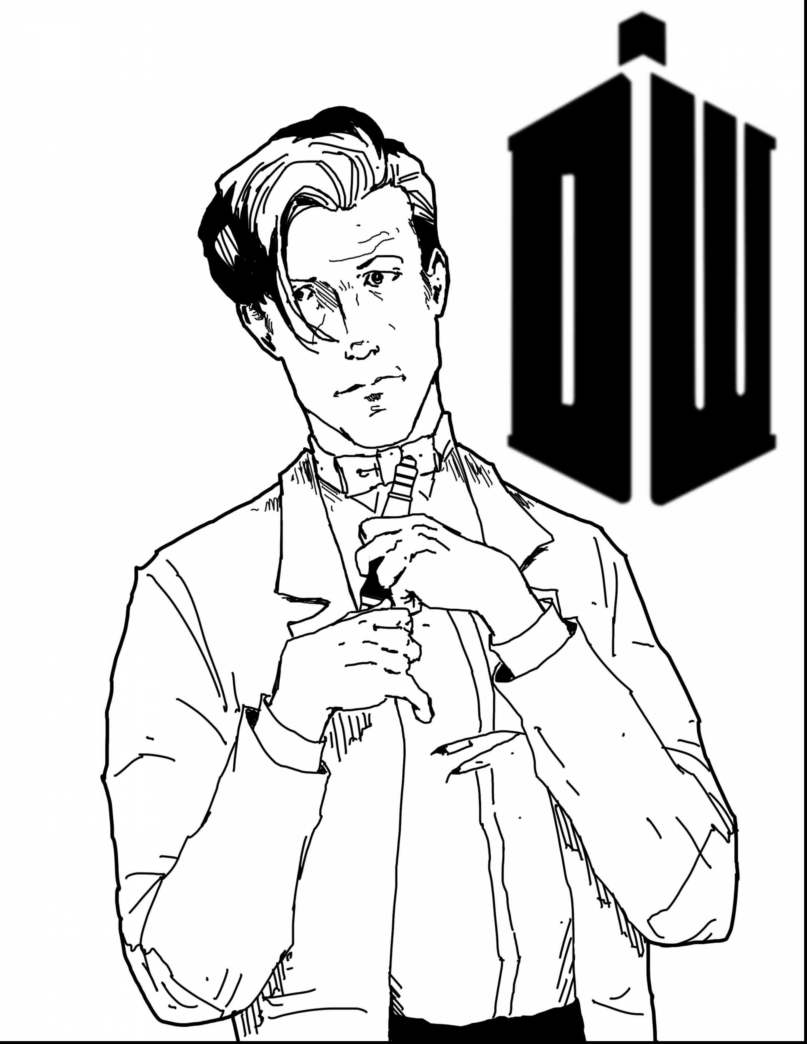 2805x3630 Unusual Inspiration Ideas Dr Who Coloring Pages Marvelous Doctor