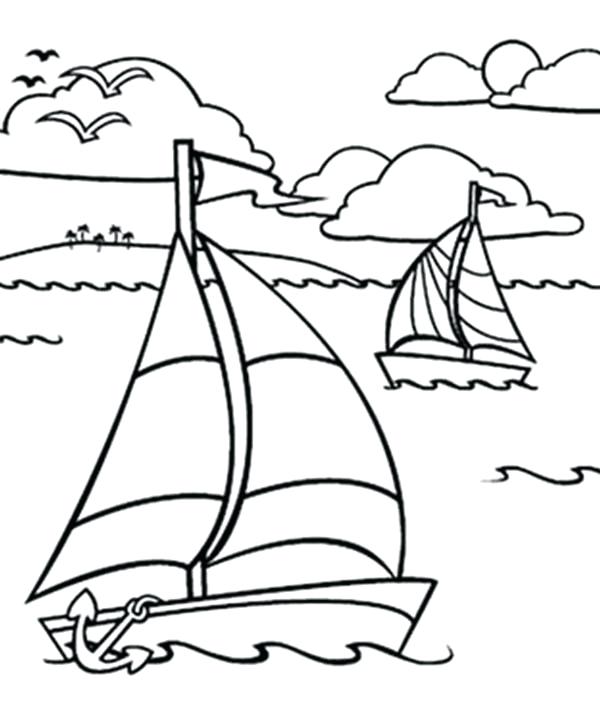 600x704 Ocean Coloring Pages Ocean Coloring Pages For Preschool Ocean