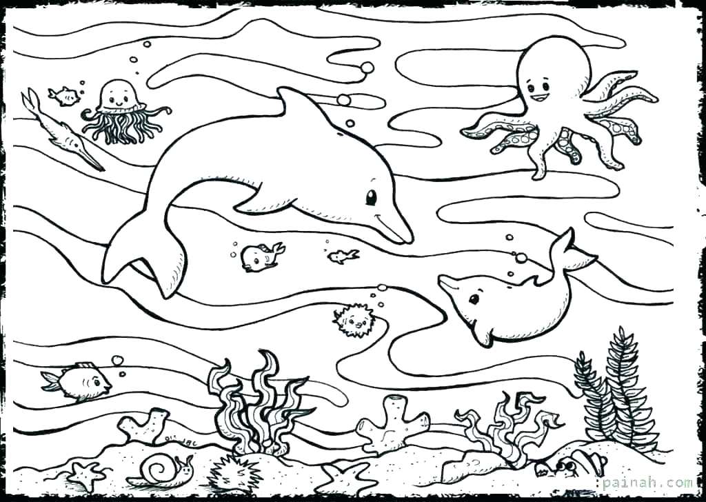 1024x728 Lost Ocean Coloring Book Pages Ocean Coloring Pages Ocean Coloring
