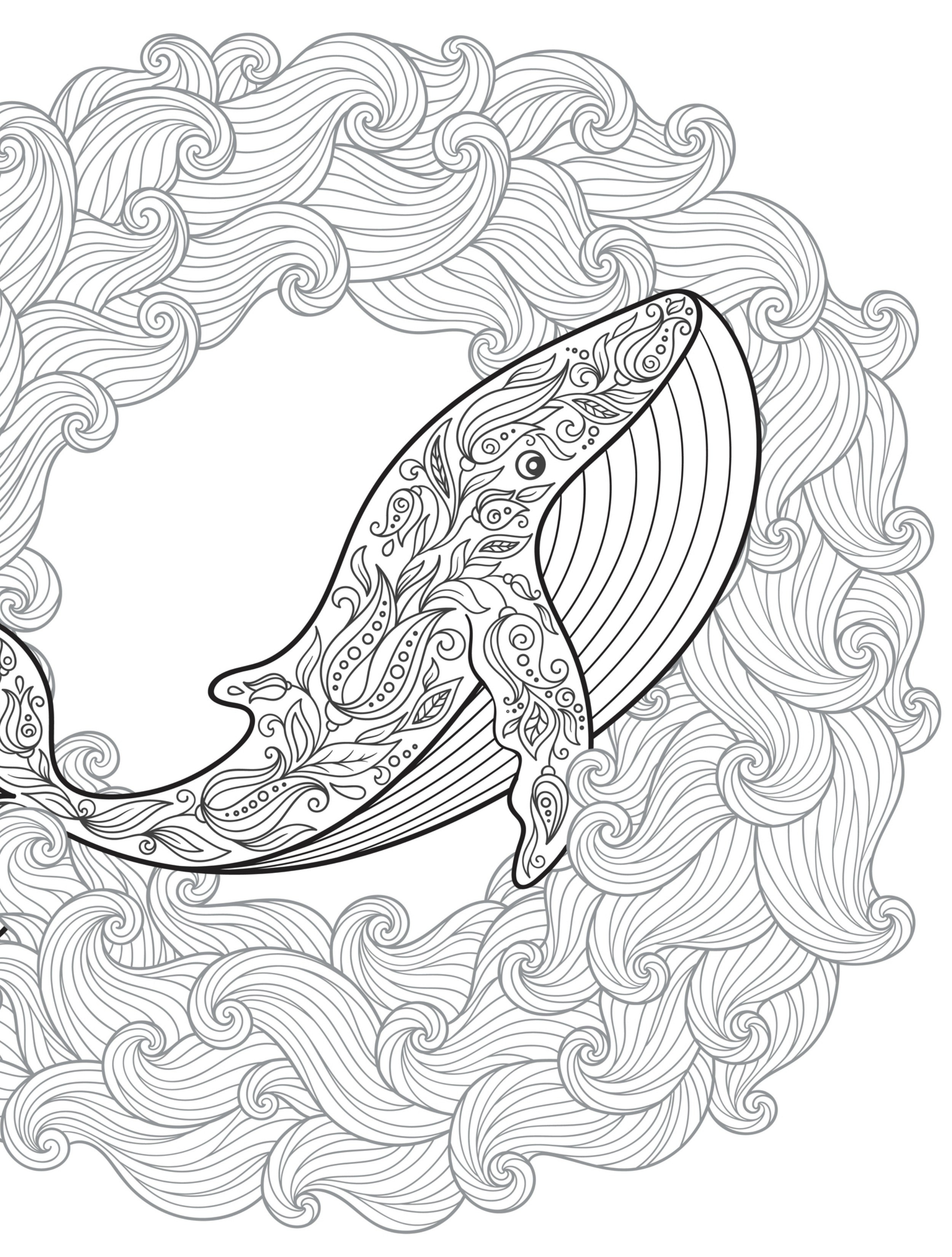 2500x3300 Abstract Ocean Coloring Pages Best Of Absurdly Whimsical Adult