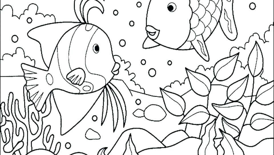 960x544 Ocean Life Coloring Pages Ocean Life Coloring Pages Sea Animals