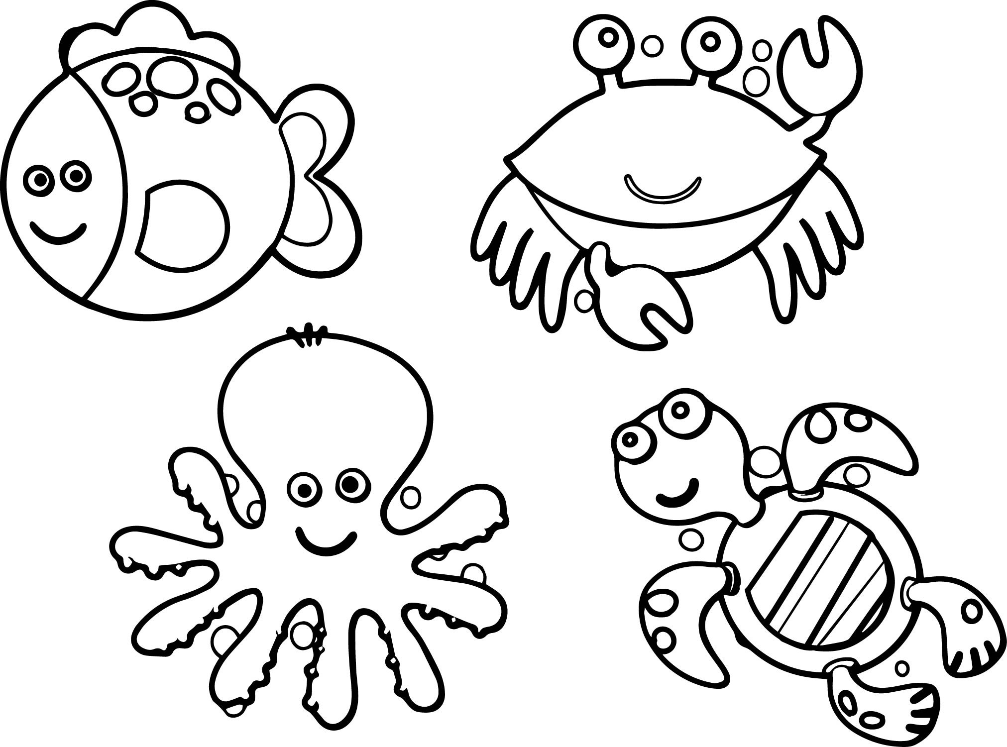 2023x1501 Fresh Coloring Pages Of The Ocean Floor