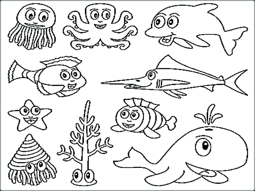 970x728 Underwater Coloring Pages Underwater Coloring Page Underwater