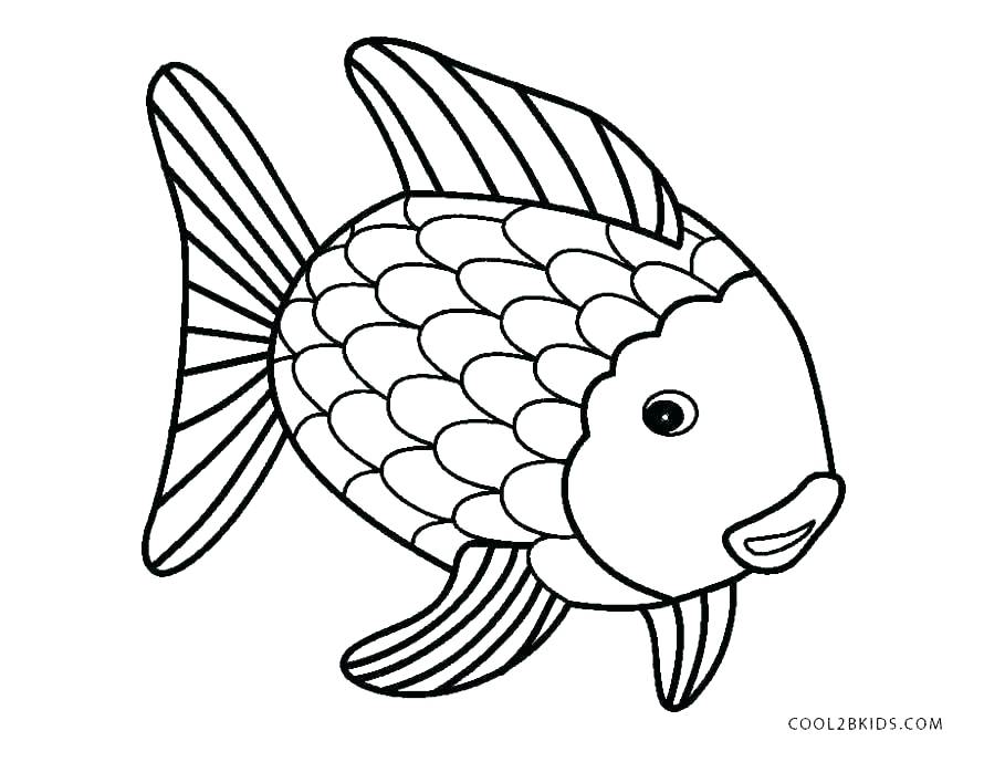 890x689 Ocean Fish Coloring Pages Fish Color Pages Angel Coloring