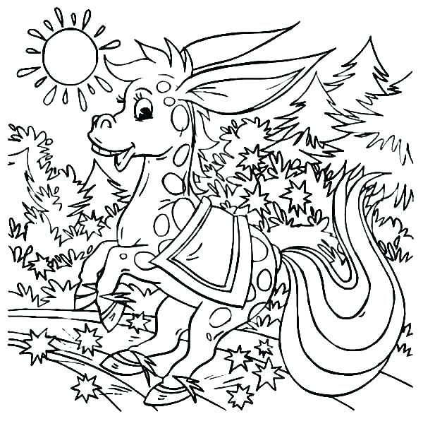 600x627 Sunset Coloring Pages