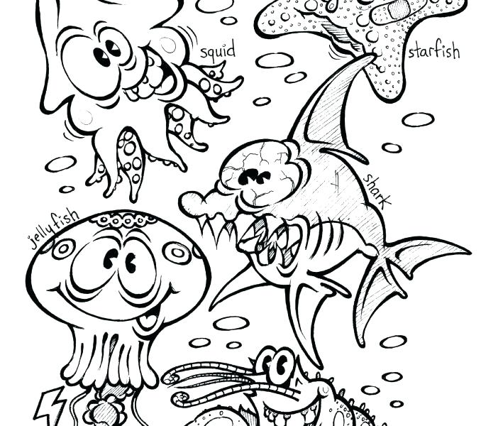 678x600 Free Ocean Coloring Pages Printable Ocean Coloring Pages Free