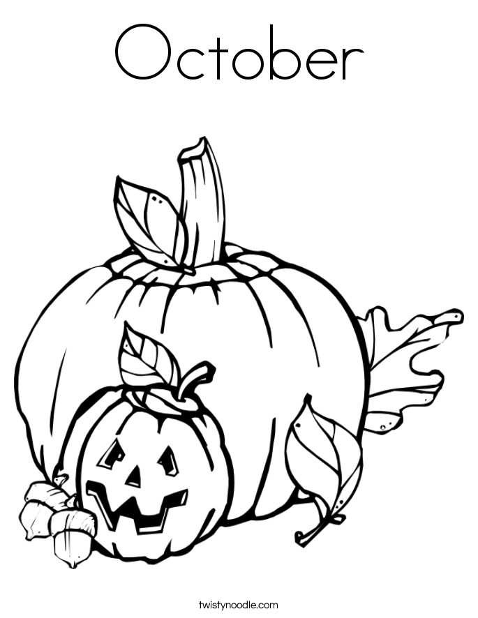 685x886 October Coloring Pages Awesome October Coloring Page Twisty Noodle