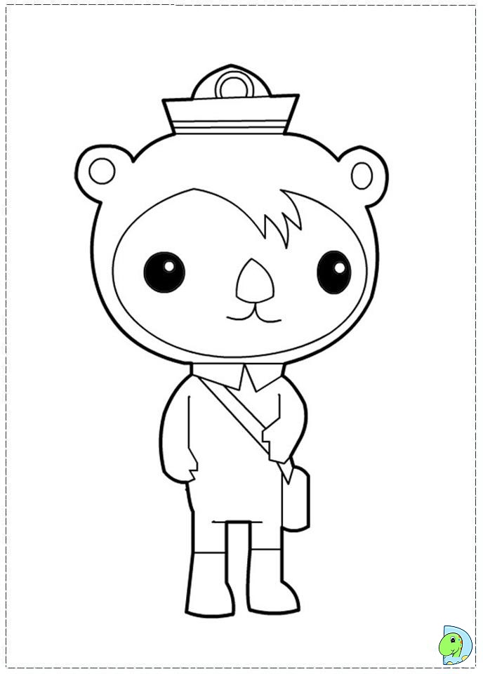 688x960 Octonauts Coloring Page