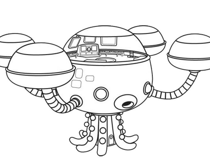 678x532 Printable Octonauts Coloring Pages Octonauts Coloring Pages Best
