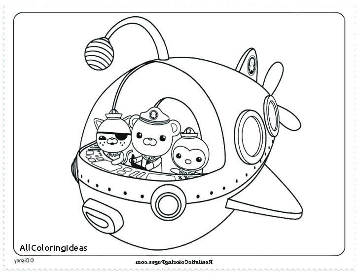 728x553 Octonauts Coloring Pages Printable Professional
