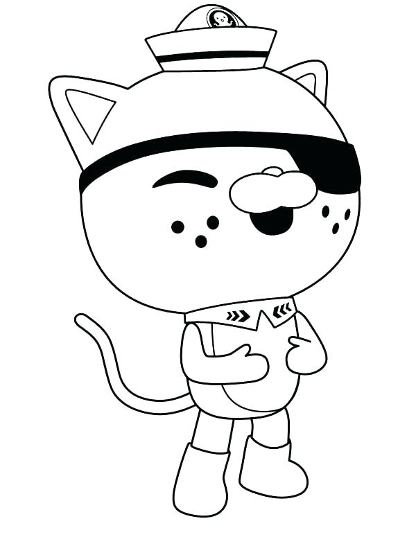 600x775 Octonauts Coloring Pages