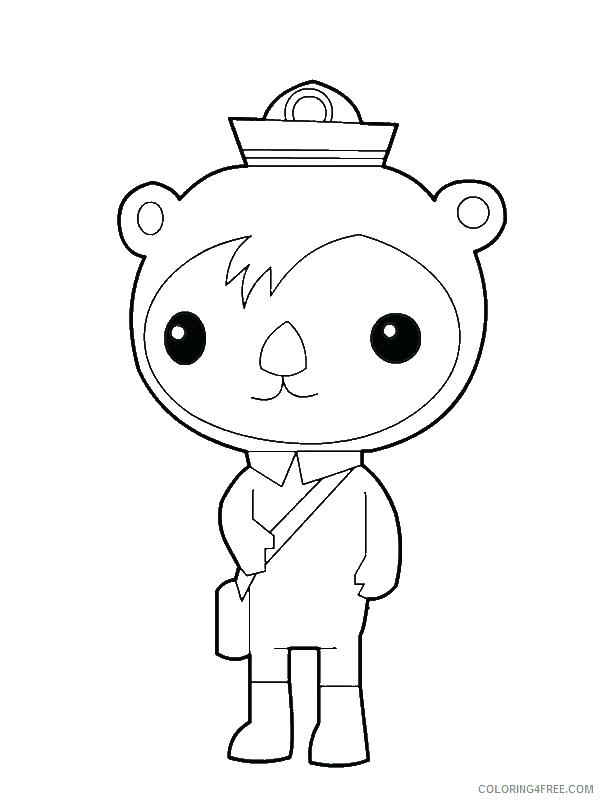 600x800 Octonauts Coloring Pages Colori Pages Pages Book Medium Size