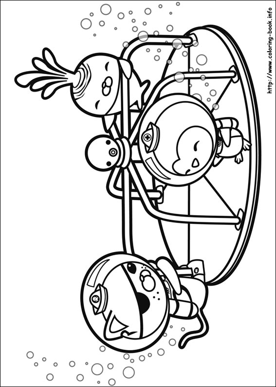 567x794 The Octonauts Coloring Pages On Coloring