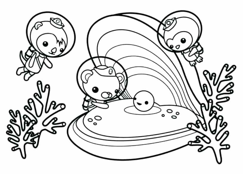 816x583 Octonauts Coloring Pictures Coloring Pictures Coloring Pages