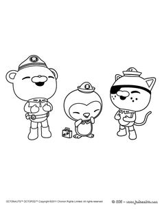 octonauts coloring pages pdf at getdrawings  free for