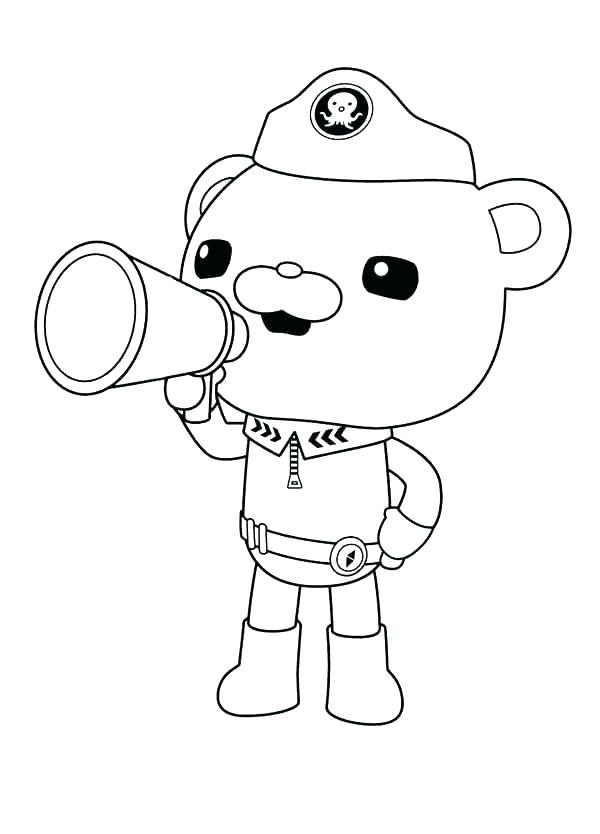 600x834 Octonauts Coloring Pages Disney Printable Coloring Coloring Pages