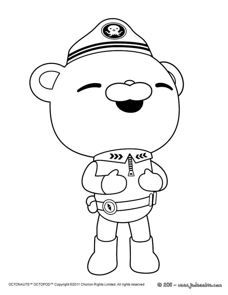 736x951 Coloring Pages To Print Octonauts Octonauts Gup C