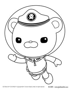 236x304 Coloring Pages To Print Octonauts Octonauts