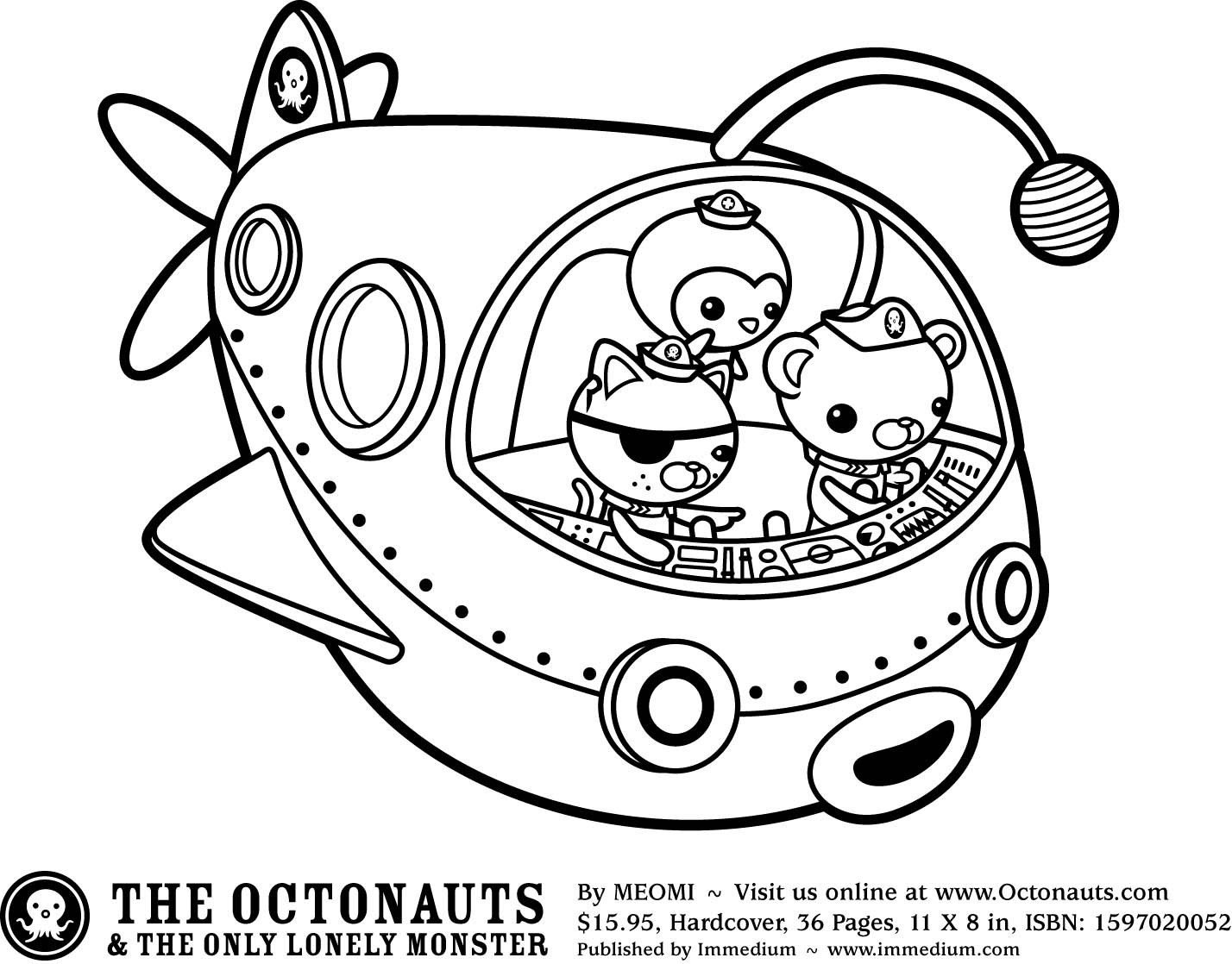 1428x1118 Octonauts Dashi Coloring Pages