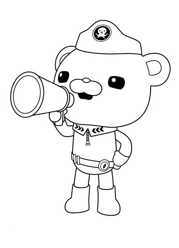 600x834 Octonauts Coloring Pages