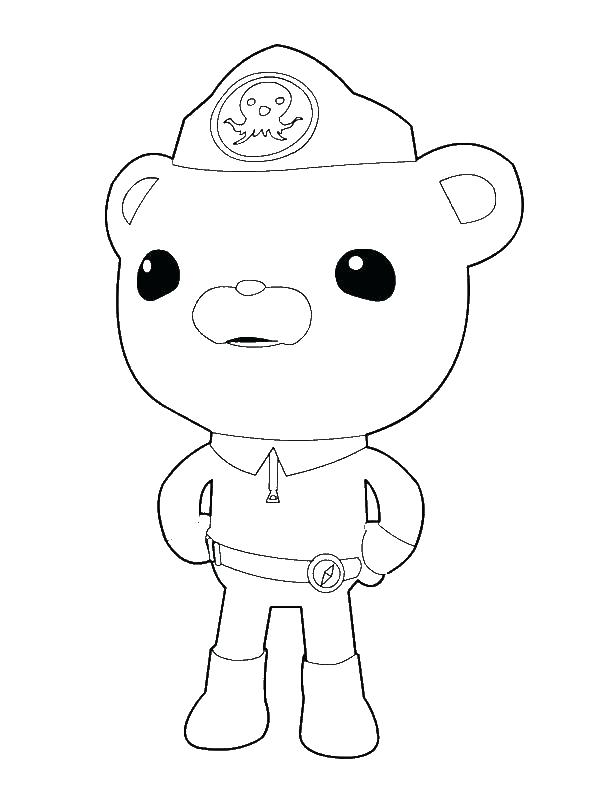 600x800 Octonauts Coloring Pages Coloring Pages Dog Free Printable