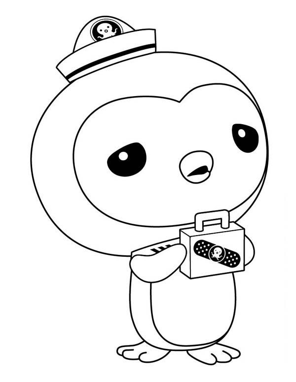 600x775 Octonauts Printable Coloring Pages Mewarnai Cute Crafts