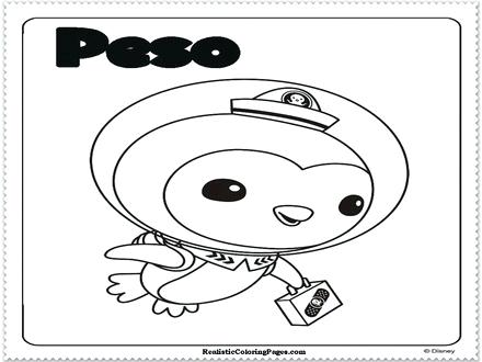 Octonauts Peso Coloring Pages at GetDrawings | Free download